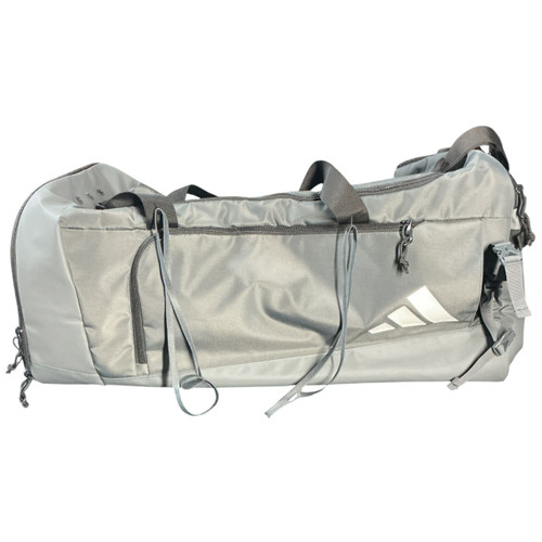 Vist Large View of Product Image Which is Used Adidas ADIDAS DUGOUT DUFFEL BAG BB/SB Player Carry Bag Grey