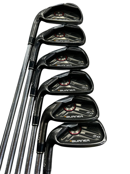 Vist Large View of Product Image Which is Used Taylormade BURNER 2.0 Mens Iron Set LH 4I-9I