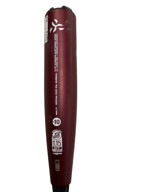 Vist Large View of Product Image Which is Used Demarini THE GOODS 2 PIECE BB/SB USSSA 2 3/4 Bat 31"