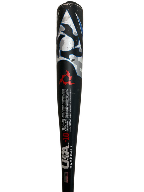 Vist Large View of Product Image Which is Used Demarini 2020 VOODOO BB/SB USA 2 5/8 Bat 29"