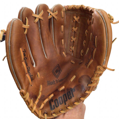 Vist Large View of Product Image Which is Used Cooper BLACK DIAMOND BB/SB Glove LH Throw Brown 12"