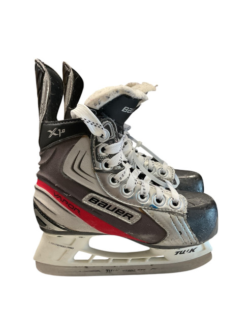 Vist Large View of Product Image Which is Used Bauer VAPOR X1.0 SZ Y 10 Youth Hockey Skate Youth 10.0