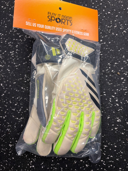 Vist Large View of Product Image Which is Used Adidas PREDATOR Soccer Goalie Gloves White 5