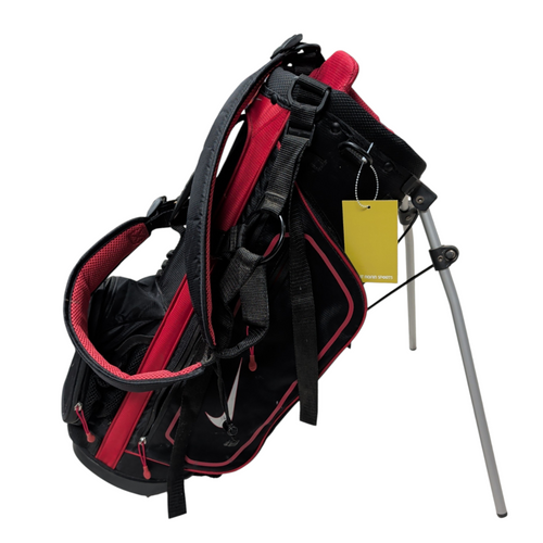 Vist Large View of Product Image Which is Used Nike NIKE GOLF Jr Stand Bag Black