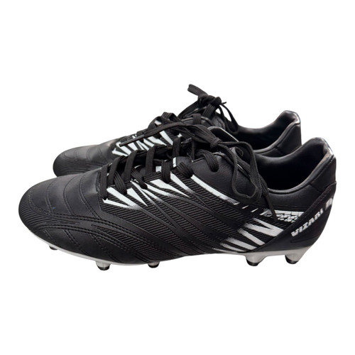 Vist Large View of Product Image Which is Used Vizari VALENCIA FG MENS Soccer Cleats Black Senior 8