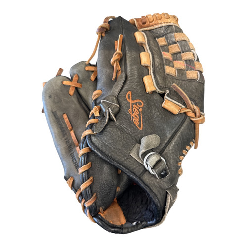 Vist Large View of Product Image Which is Used Nike SIEGE BB/SB Glove LH Throw Black 12"