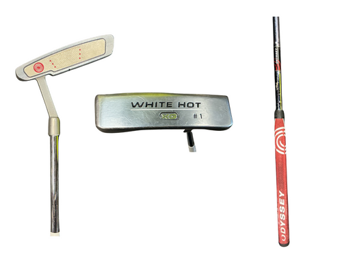 Vist Large View of Product Image Which is Used Odyssey WHITE HOT 1 XG Mens Putter RH