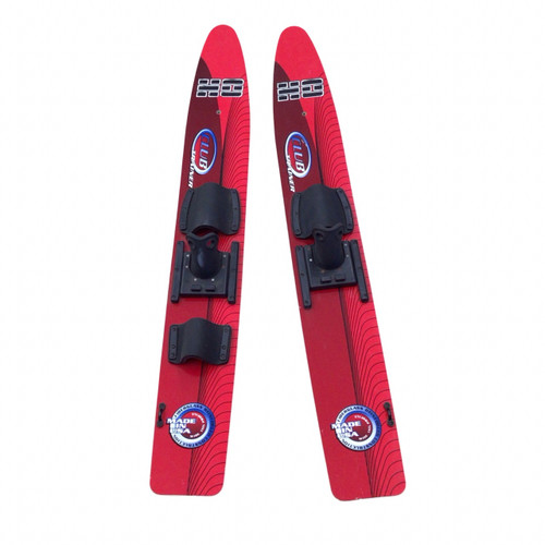 Vist Large View of Product Image Which is Used HO Pair of Skis Red 92"