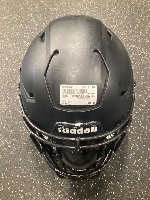 Vist Large View of Product Image Which is Used Riddell SPEEDFLEX 2023 ADULT FB Helmet Black XL