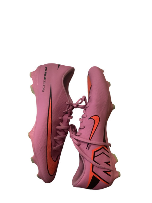 Vist Large View of Product Image Which is Used Nike AIR ZOOM Soccer Cleats Pink Senior 7