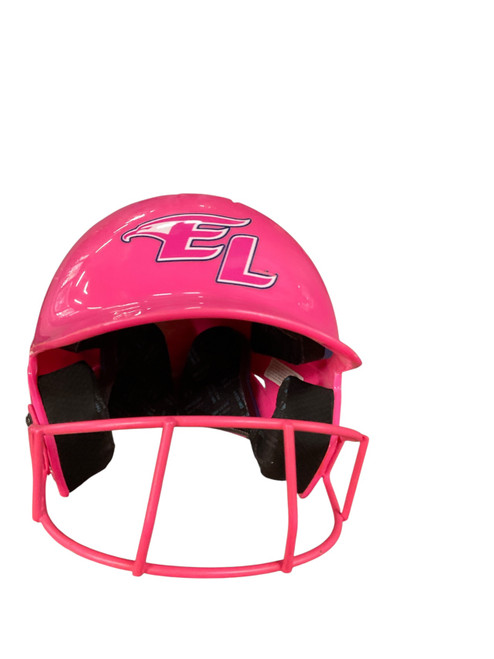 Vist Large View of Product Image Which is Used Champro HELMET W MASK Batting Helmet w/Mask Pink MD