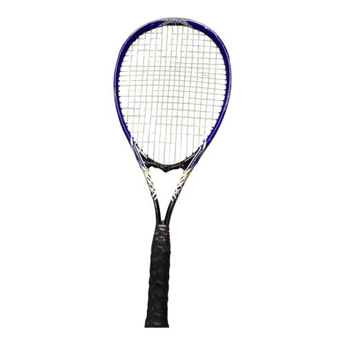 Vist Large View of Product Image Which is Used Wilson ADULT RACQUET Adult Tennis Racquet Royal Blue Unknown