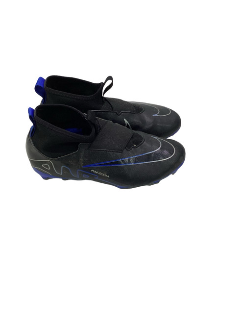 Vist Large View of Product Image Which is Used Nike MECURIAL AIR ZOOM Soccer Cleats Black Youth 06.0