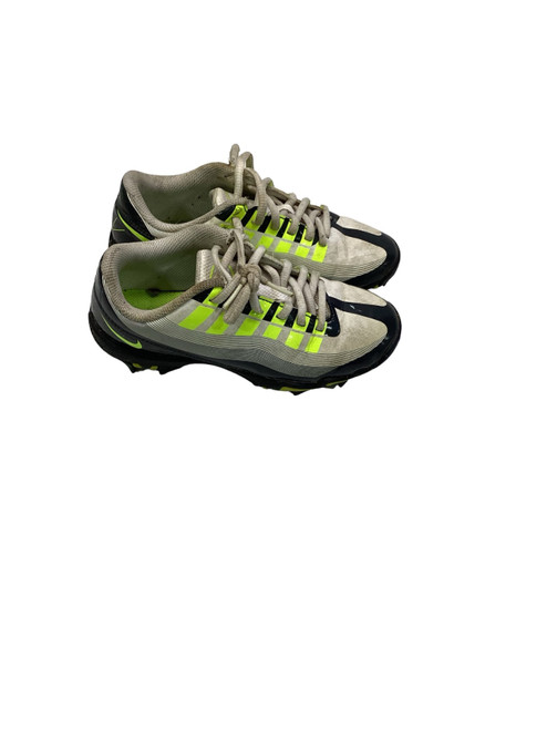 Vist Large View of Product Image Which is Used Nike VAPOR BB/SB Cleats White Junior 02.5