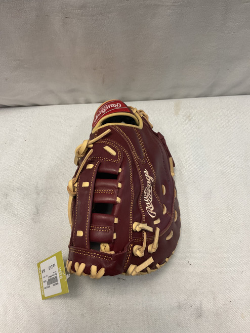 Vist Large View of Product Image Which is Used Rawlings SANDLOT BB/SB First Base RH Throw None 12 1/2"