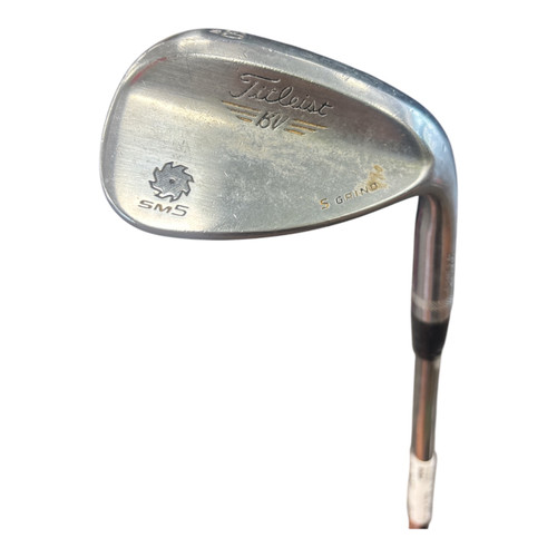 Vist Large View of Product Image Which is Used Titleist BV SM5 S GRIND Golf Wedge Mens RH 60 Degree