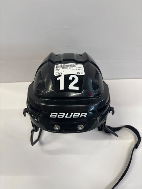 Vist Large View of Product Image Which is Used Bauer RE-AKT 65 Hockey Helmet Only Black SM