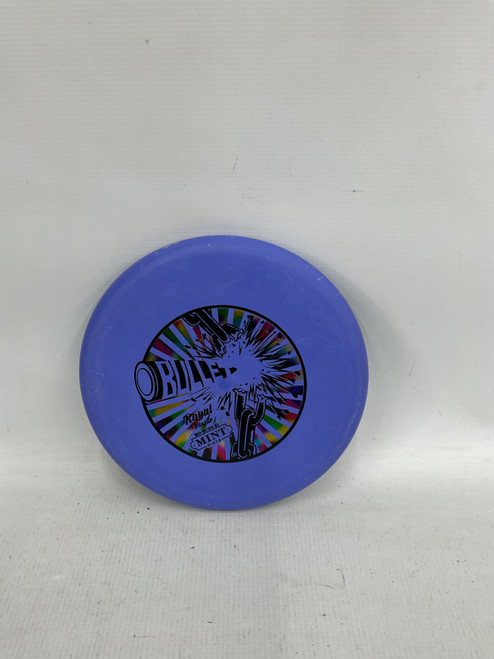 Vist Large View of Product Image Which is Used Mint BULLET Disc Golf Putter Navy Blue