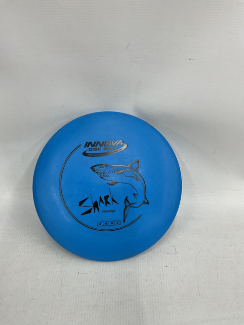 Vist Large View of Product Image Which is Used Innova SHARK Disc Golf Mid Range Cobalt
