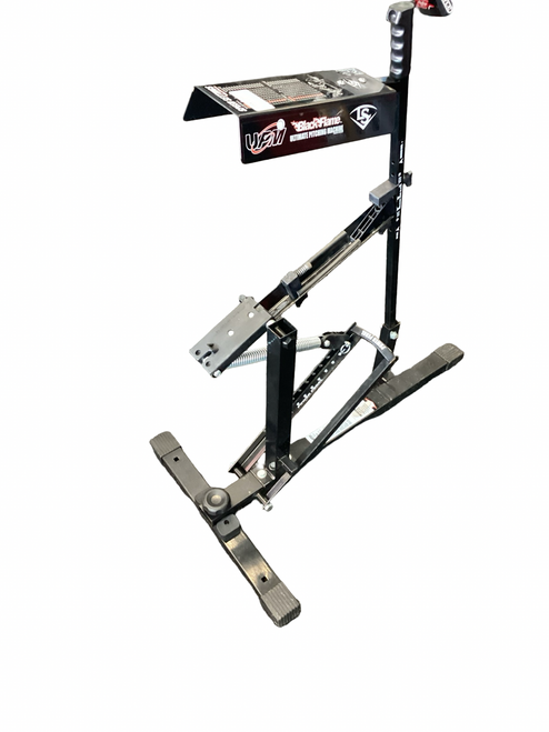 Vist Large View of Product Image Which is Used Louisville Slugger BLACK FLAME ULTIMATE PITCHING MACHINE BB/SB Pitching Machine