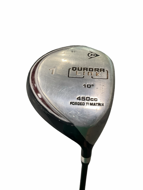 Vist Large View of Product Image Which is Used Dunlop QUADRA LINK Mens Driver RH 10.0 Degree
