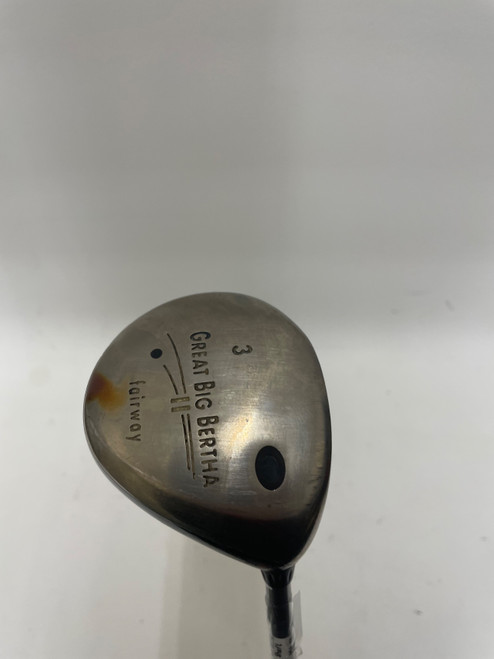 Vist Large View of Product Image Which is Used Callaway GREAT BIG BERTHA Mens Fairway Wood RH 3 Wood