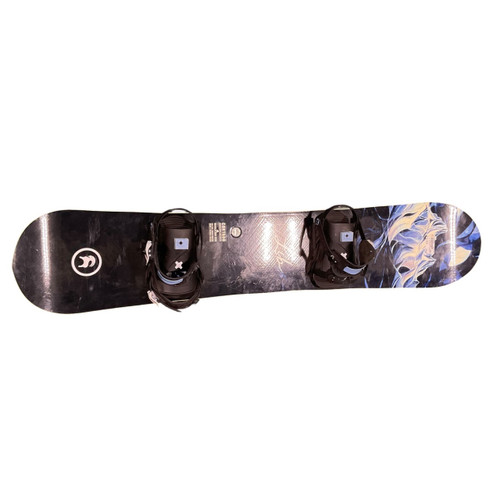 Vist Large View of Product Image Which is Used Lib Technologies LIB CORTADO 145 Womens Board/Bindings Navy Blue 145 cm
