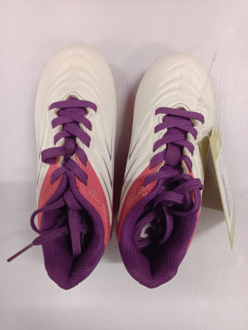 Vist Large View of Product Image Which is Used Soccer Cleats White Youth 10.0
