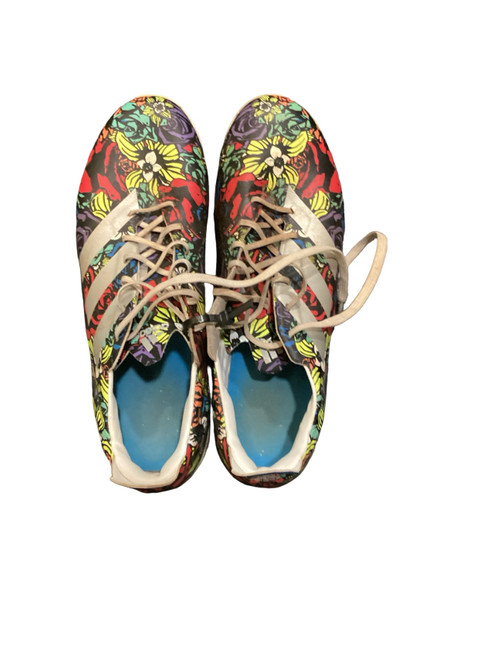 Vist Large View of Product Image Which is Used Adidas Soccer Cleats Camouflage Senior 7.5