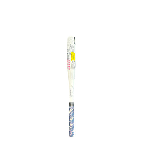 Vist Large View of Product Image Which is Used Louisville Slugger 2022 PROVEN 30/17 BB/SB Fastpitch Bat White And Pink 30"