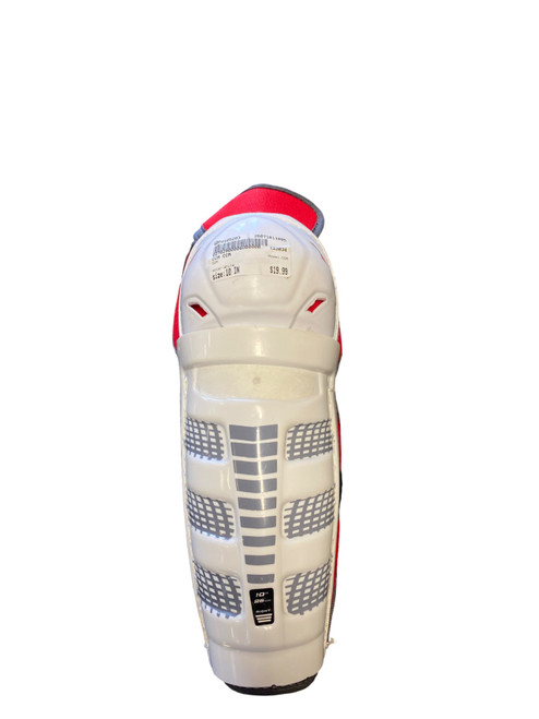Vist Large View of Product Image Which is Used CCM CCM Junior Shin Guards White 10"