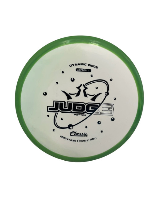 Vist Large View of Product Image Which is Used Dynamic Discs Classic Blend Orbit Judge 175g Disc Golf Putter