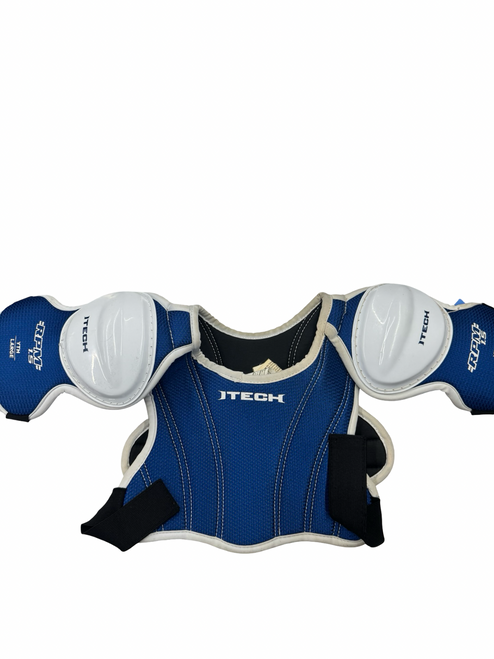 Vist Large View of Product Image Which is Used Itech RPM 1.5 Youth Shoulder Pads LG