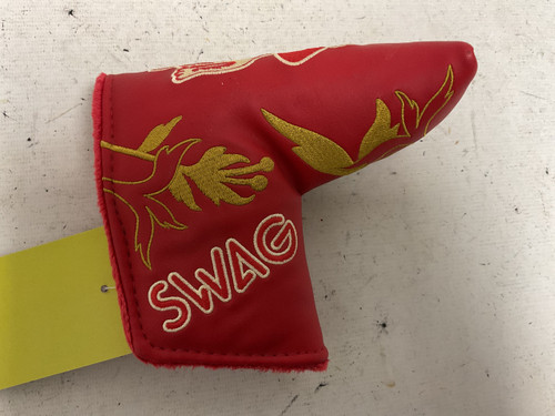 Vist Large View of Product Image Which is Used SWAG YEAR OF THE TIGER PUTTER HEADCOVER Red