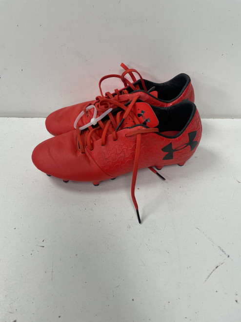 Vist Large View of Product Image Which is Used Under Armour Soccer Cleats Red Senior 7