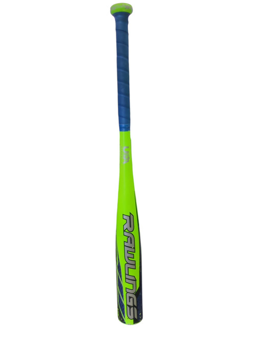 Vist Large View of Product Image Which is Used Rawlings TBZR12 BB/SB T-Ball Bat Neon Green 25"