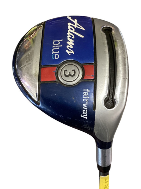 Vist Large View of Product Image Which is Used Adams BLUE Mens Fairway Wood RH 3 Wood
