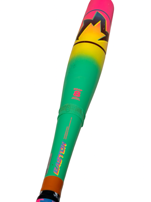 Vist Large View of Product Image Which is Used Easton HYPE FIRE EUS6HYP8 -8 USA 2 5/8 Baseball Bat 31" 31/23