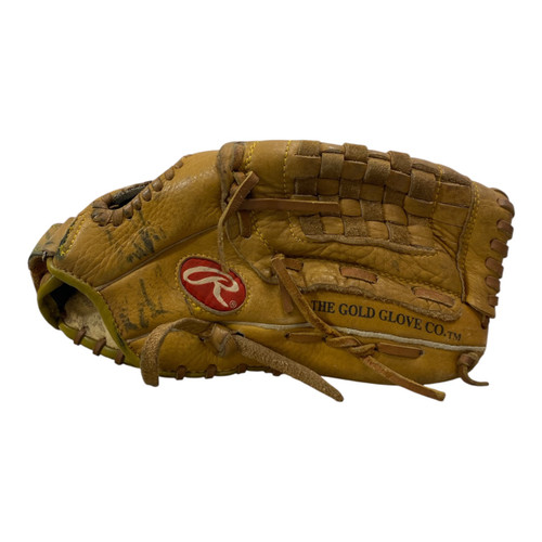 Vist Large View of Product Image Which is Used Rawlings RBG36 DEREK JETER BB/SB Glove RH Throw Tan 12 1/2"