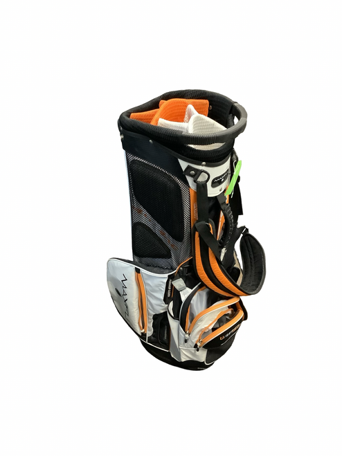 Vist Large View of Product Image Which is Used Maxfli U SERIES 4.0 Mens Stand Bag Orange