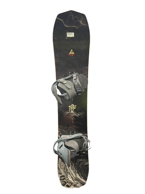 Vist Large View of Product Image Which is Used Arbor BRYAN IGUCHI PRO Mens Board/Bindings Black 158 cm