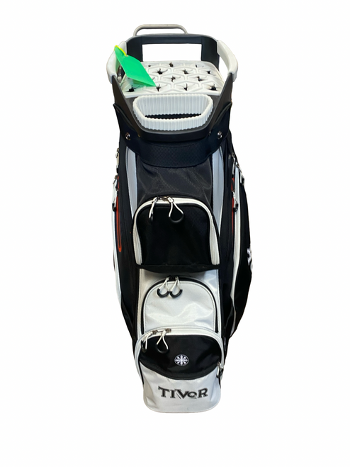Vist Large View of Product Image Which is Used USA TIVOR 15 WAY BAG Mens Cart Bag Black