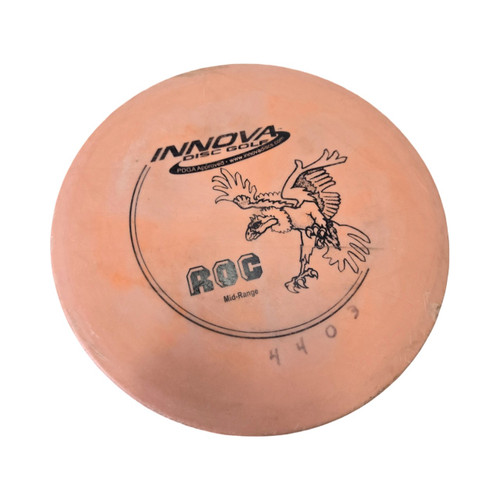 Vist Large View of Product Image Which is Used Innova ROC MID RANGE DISC Disc Golf Mid Range Orange