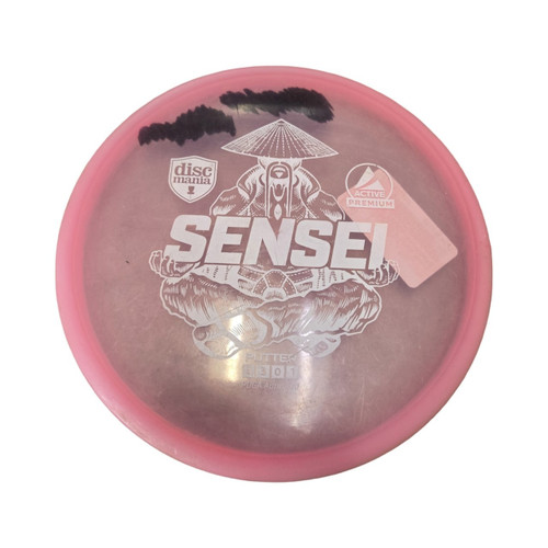 Vist Large View of Product Image Which is Used Discmania SENSEI ACTIVE PREMIUM PUTTER Disc Golf Putter Pink