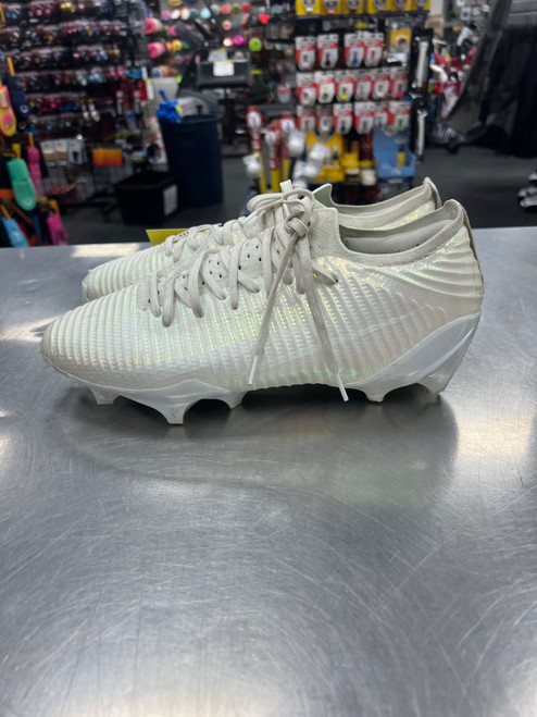 Vist Large View of Product Image Which is Used Under Armour BLUR PRO Adult FB Cleats White Senior 12.5