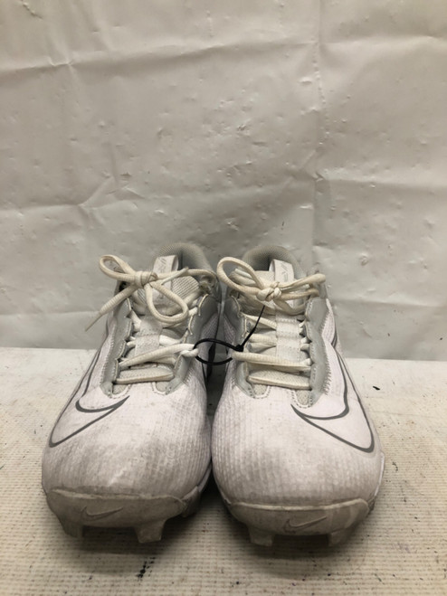 Vist Large View of Product Image Which is Used Nike VAPOR BSBL BB/SB Cleats White Senior 7.5