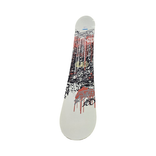 Vist Large View of Product Image Which is Used Burton BLUNT 155 CM SNOWBOARD Mens Snowboard Only White 155 cm