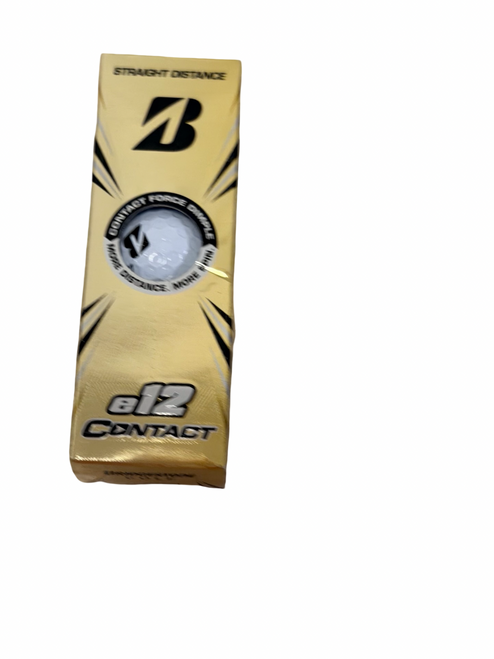 Vist Large View of Product Image Which is New Bridgestone e12 CONTACT 3 Ball - Golf Ball Sleeve