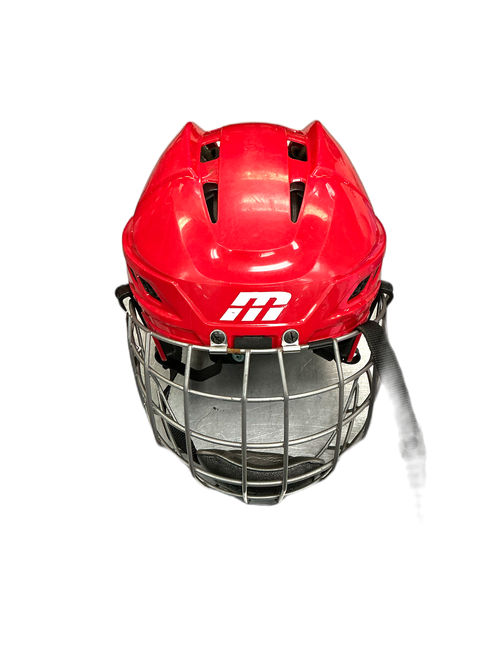 Vist Large View of Product Image Which is Used Cascade M11 Helmet Cage Combo Red MD