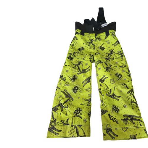 Vist Large View of Product Image Which is Used Obermeyer YOUTH I GROW SNOW BIB SIZE 6 Snow Bibs Y Yellow SM